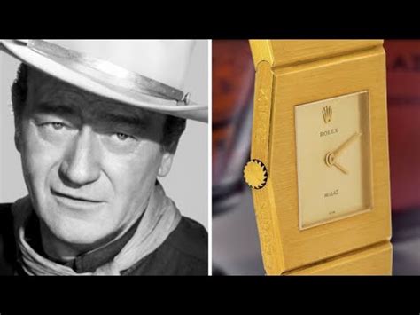 john wayne rolex|john wayne king midas.